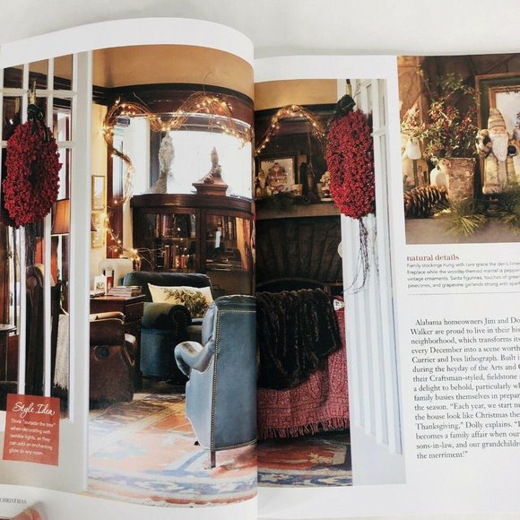 The Cottage Journal Magazine Christmas 2018 Holiday Back Issue Decorating Style - Picture 7 of 8